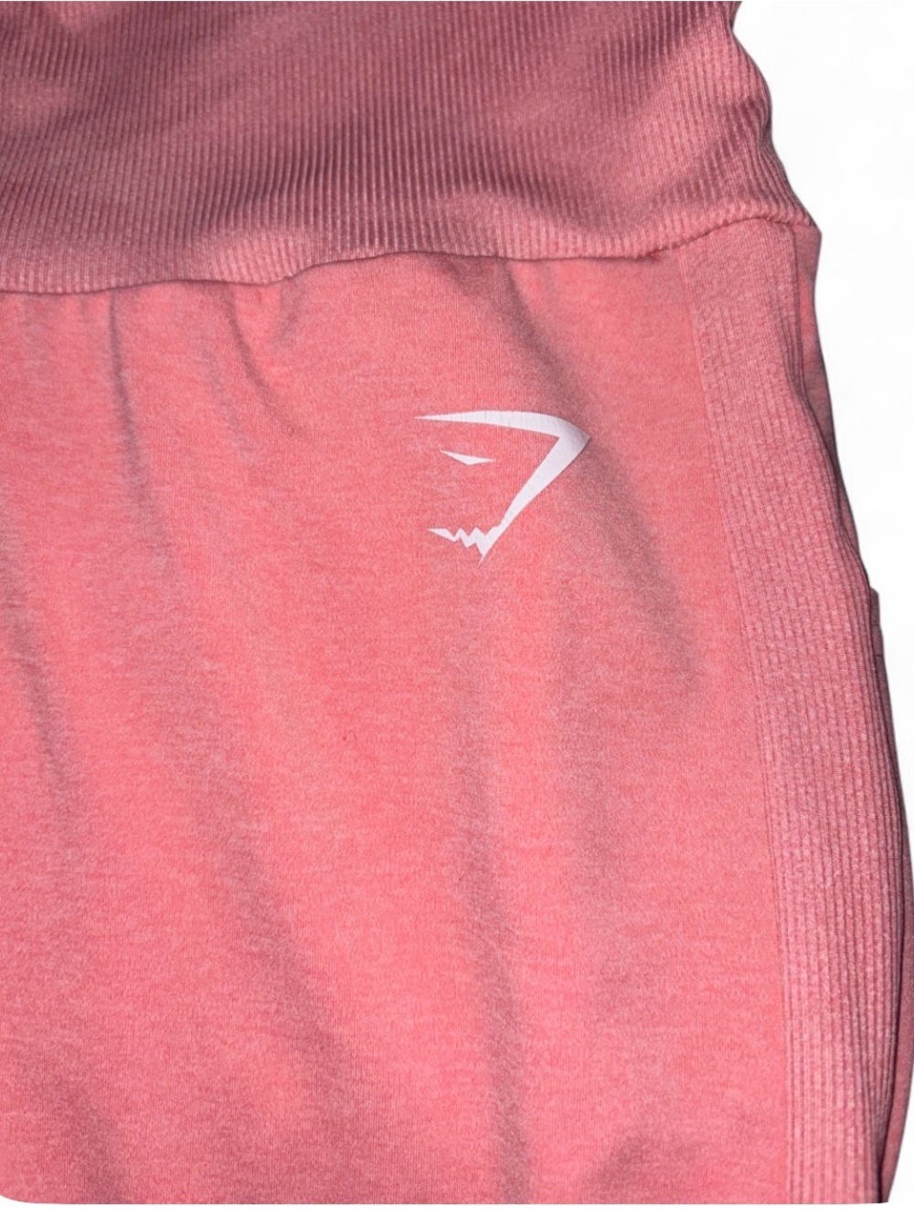 Gymshark Pink High-Waist Women’s Bike Shorts - Picture 3 of 3